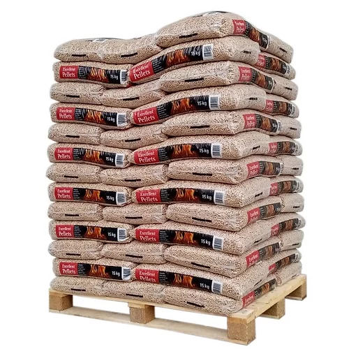 Französische Holzpellets Natural Energie – Palette 1050kg (70 Säcke) — Holzpellets