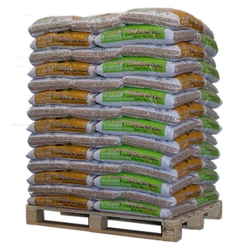 Starforest Premium Holzpellets (DINplus) – Palette 1050kg (70 Säcke) — Holzpellets